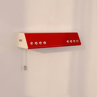 Crimson Iron Pull-Chain Sconce