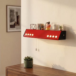 Crimson Iron Pull-Chain Sconce