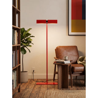 Crimson T-Bar Floor Lamp