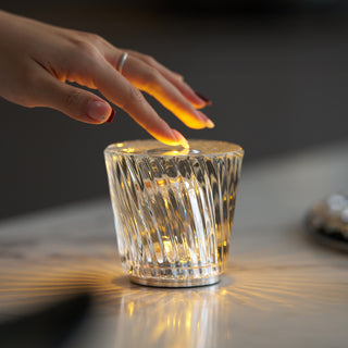 Crystal Diamond Table Lamp (Built-in Battery)