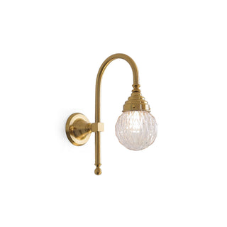 Crystal Gooseneck Sconce