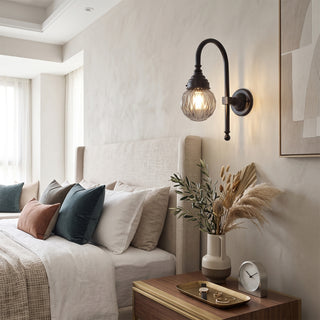 Crystal Gooseneck Sconce