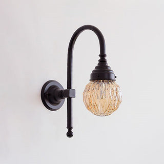 Crystal Gooseneck Sconce