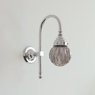 Crystal Gooseneck Sconce