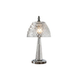 Crystalia Glass Table Lamp