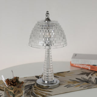 Crystalia Glass Table Lamp