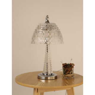 Crystalia Glass Table Lamp