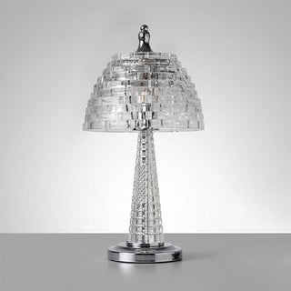 Crystalia Glass Table Lamp