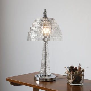 Crystalia Glass Table Lamp