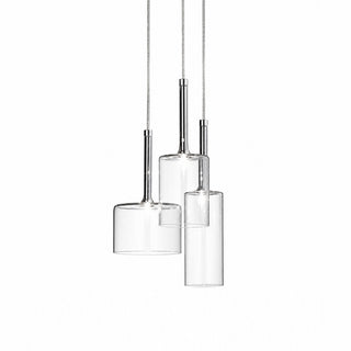 Crystalline Tubular Pendant Lamp