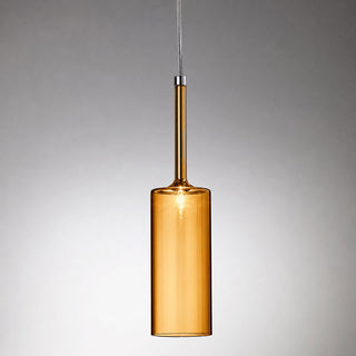 Crystalline Tubular Pendant Lamp