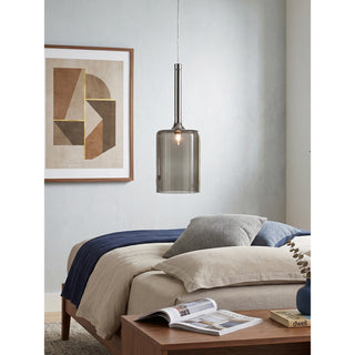 Crystalline Tubular Pendant Lamp