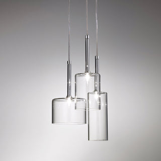 Crystalline Tubular Pendant Lamp