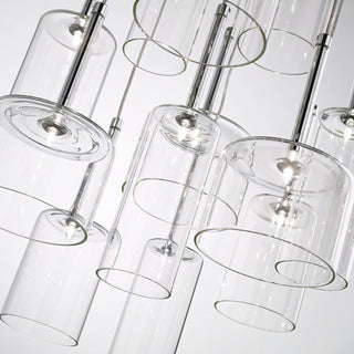 Crystalline Tubular Pendant Lamp