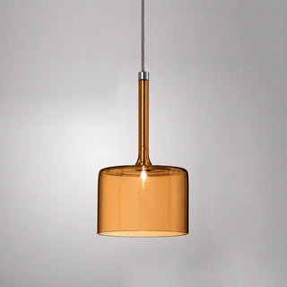 Crystalline Tubular Pendant Lamp