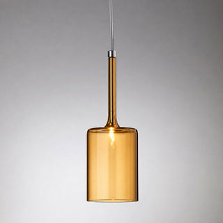 Crystalline Tubular Pendant Lamp