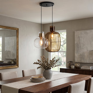 Cuproscura Vintage Flask Glass Pendant Lamp