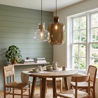 Cuproscura Vintage Flask Glass Pendant Lamp