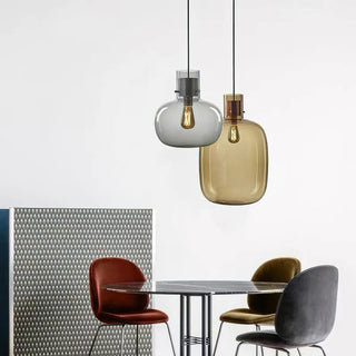 Cuproscura Vintage Flask Glass Pendant Lamp