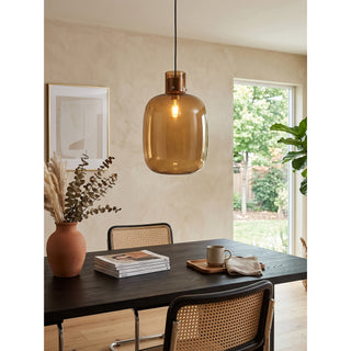 Cuproscura Vintage Flask Glass Pendant Lamp