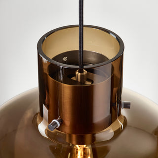 Cuproscura Vintage Flask Glass Pendant Lamp