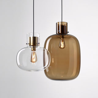 Cuproscura Vintage Flask Glass Pendant Lamp