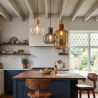 Cuproscura Vintage Flask Glass Pendant Lamp