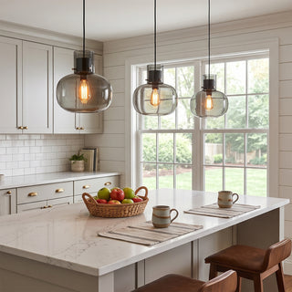Cuproscura Vintage Flask Glass Pendant Lamp
