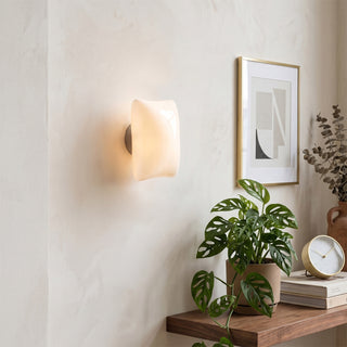 Cuscino Pillowy Glass Wall Sconce
