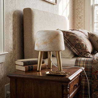 Cyllene Alabaster Tripod Lamp – detail 5