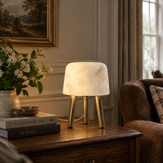 Cyllene Alabaster Tripod Lamp – detail 7