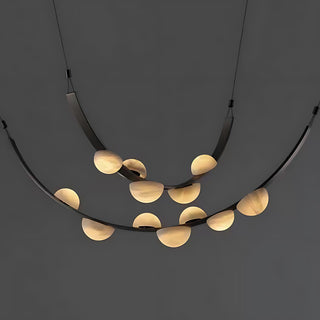 Dew Drops Alabaster Chandelier