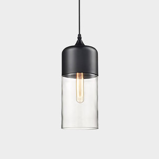 Dexter Hooded Glass Pendant Lamp