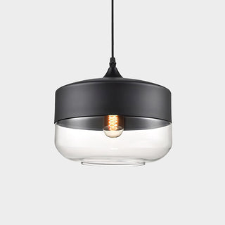 Dexter Hooded Glass Pendant Lamp