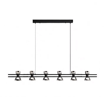6 heads: L 47.8″ x W 3.5″ x H 5.1″ / L 121.5cm x W 9cm x H 13cm