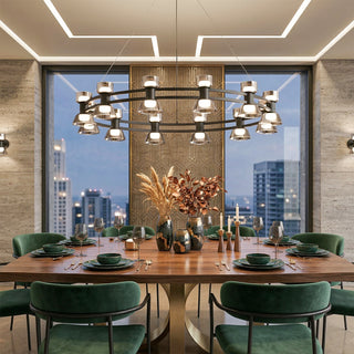 Draco Ring LED Chandelier