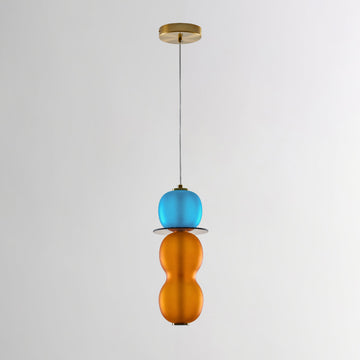 Model A (Blue & Orange): D 5.9″ x H 13.8″