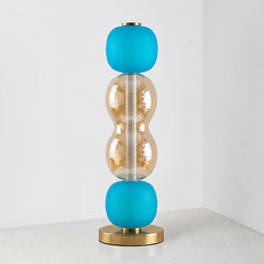 Model B (Blauw & Amber): D 5,9″ x H 18,9″