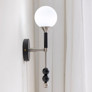 Eadon Abacus Globe Sconce