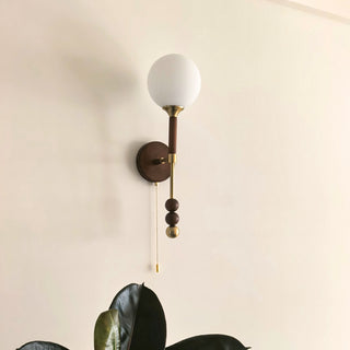 Eadon Abacus Globe Sconce