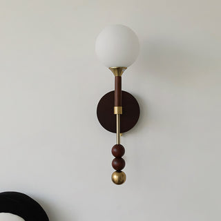 Eadon Abacus Globe Sconce