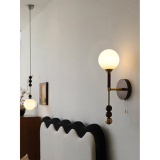 Eadon Abacus Globe Sconce