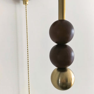 Eadon Abacus Globe Sconce