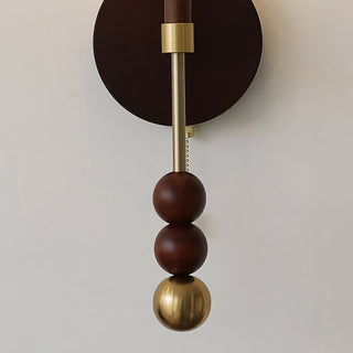 Eadon Abacus Globe Sconce