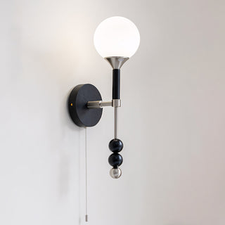 Eadon Abacus Globe Sconce