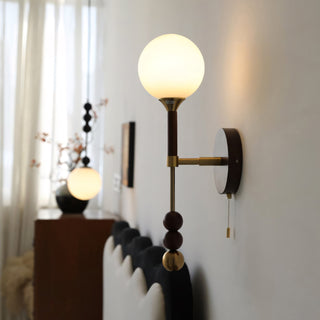 Eadon Abacus Globe Sconce