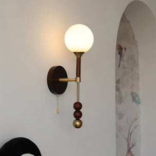 Eadon Abacus Globe Sconce