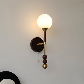Eadon Abacus Globe Sconce
