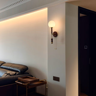 Eadon Abacus Globe Sconce