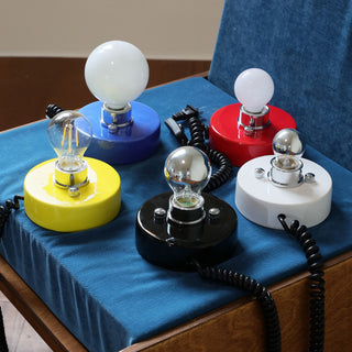 Echo Plug-in Disk Sconce
